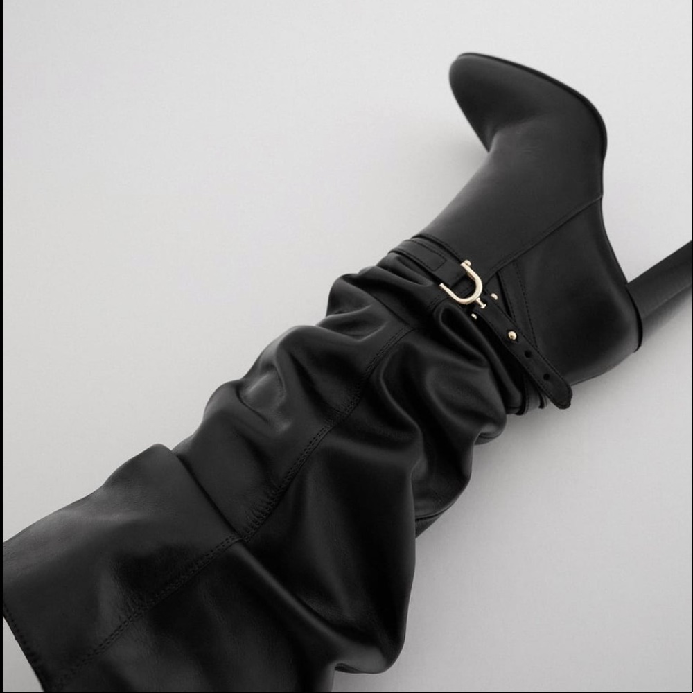 Brand new leather boots size 7.5